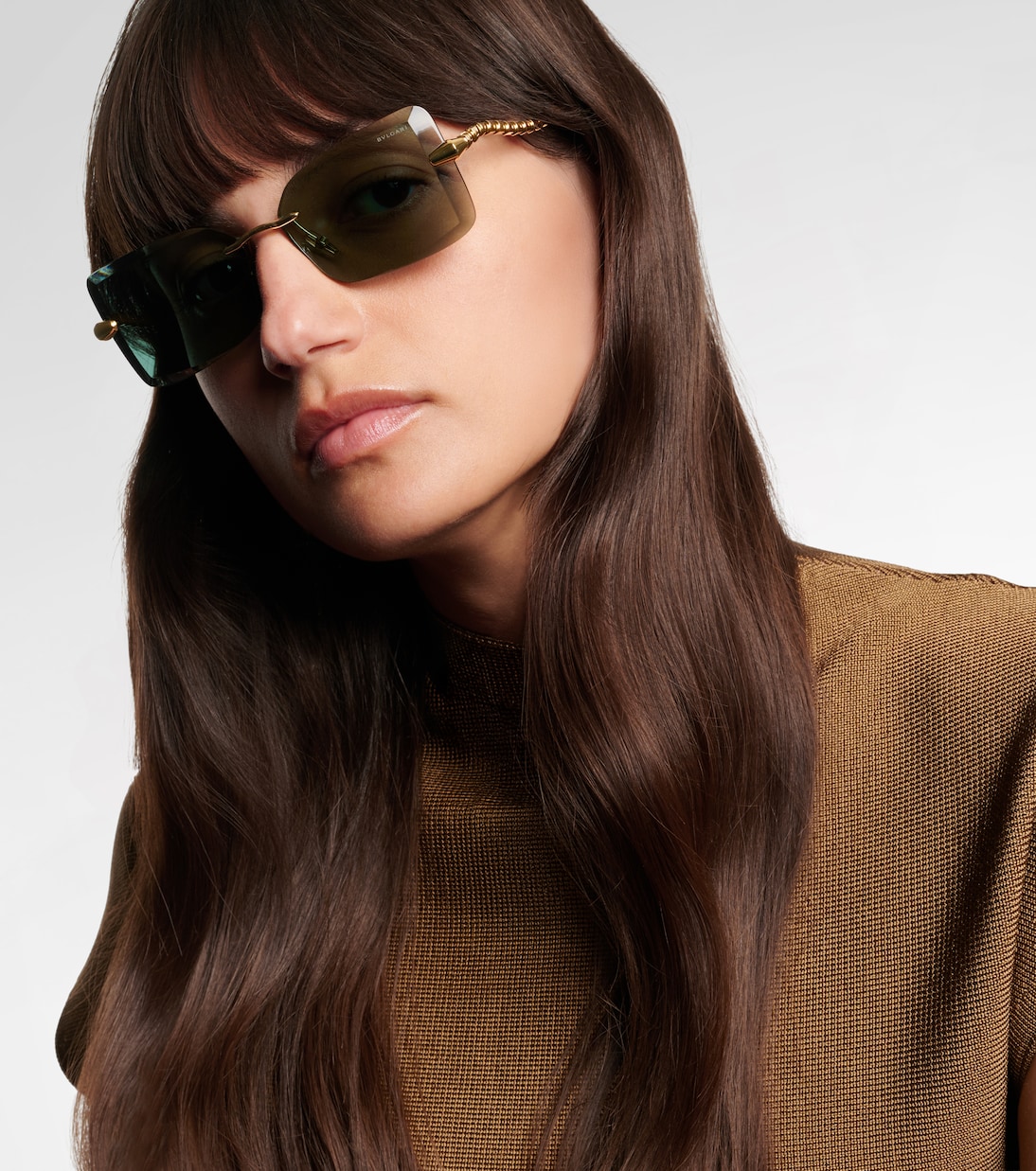 Lunettes de soleil rectangulaires Serpenti Viper | Bvlgari