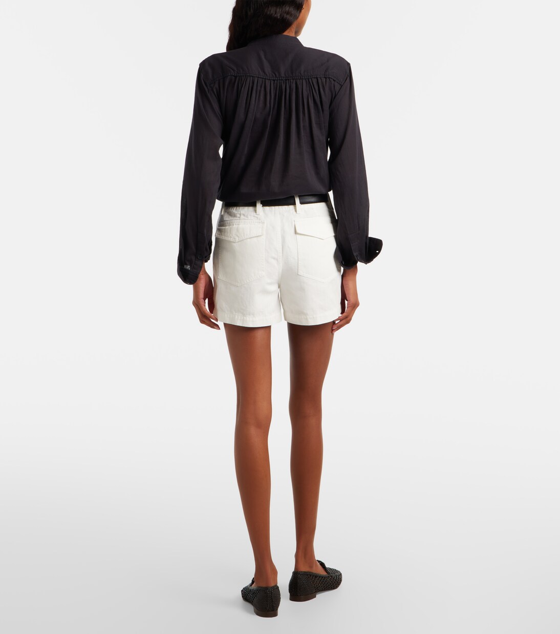 Utility cotton shorts | Nili Lotan
