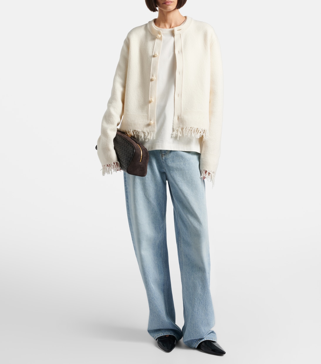 Intrecciato leather clutch | Bottega Veneta