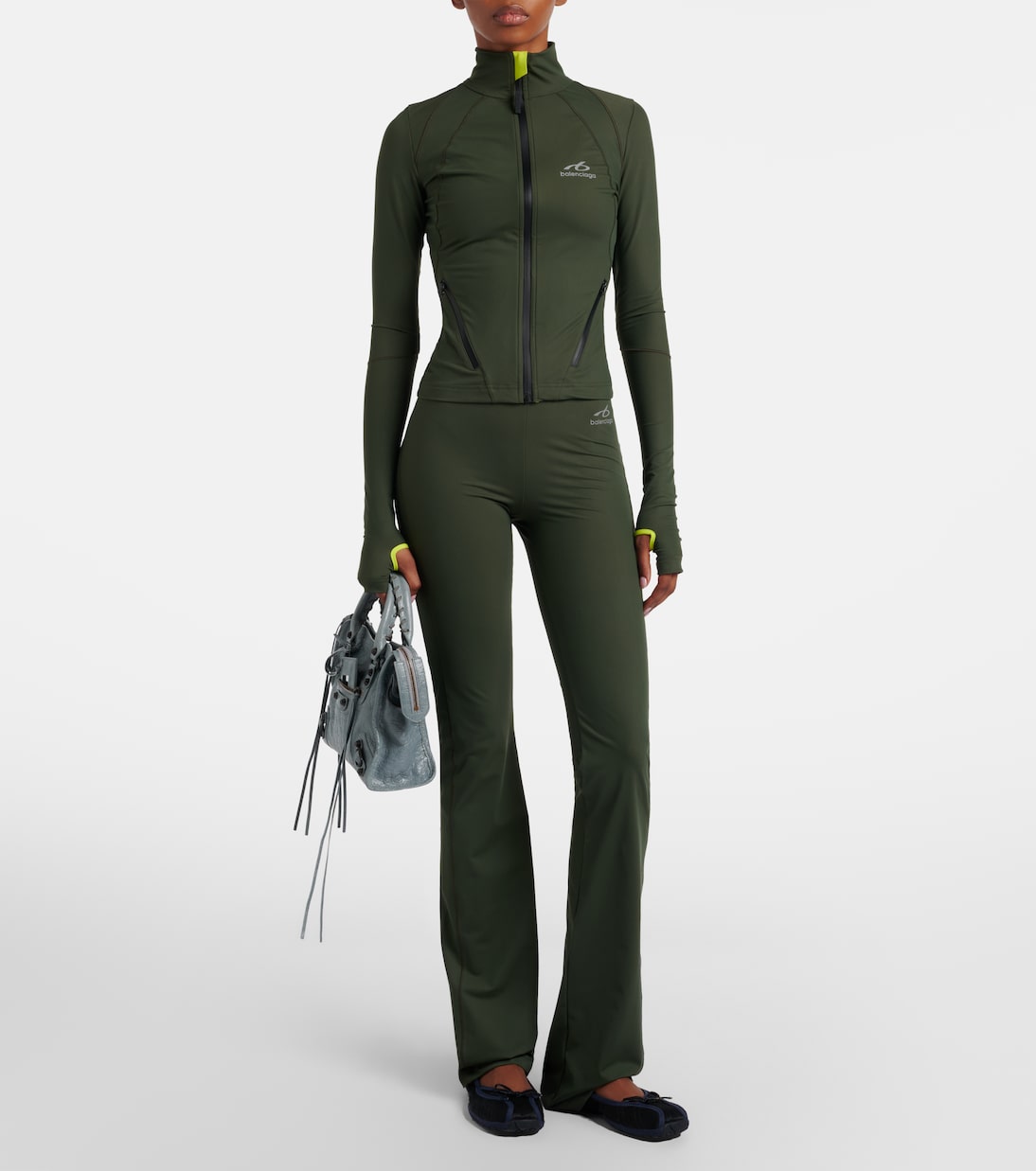 Logo flared leggings  | Balenciaga
