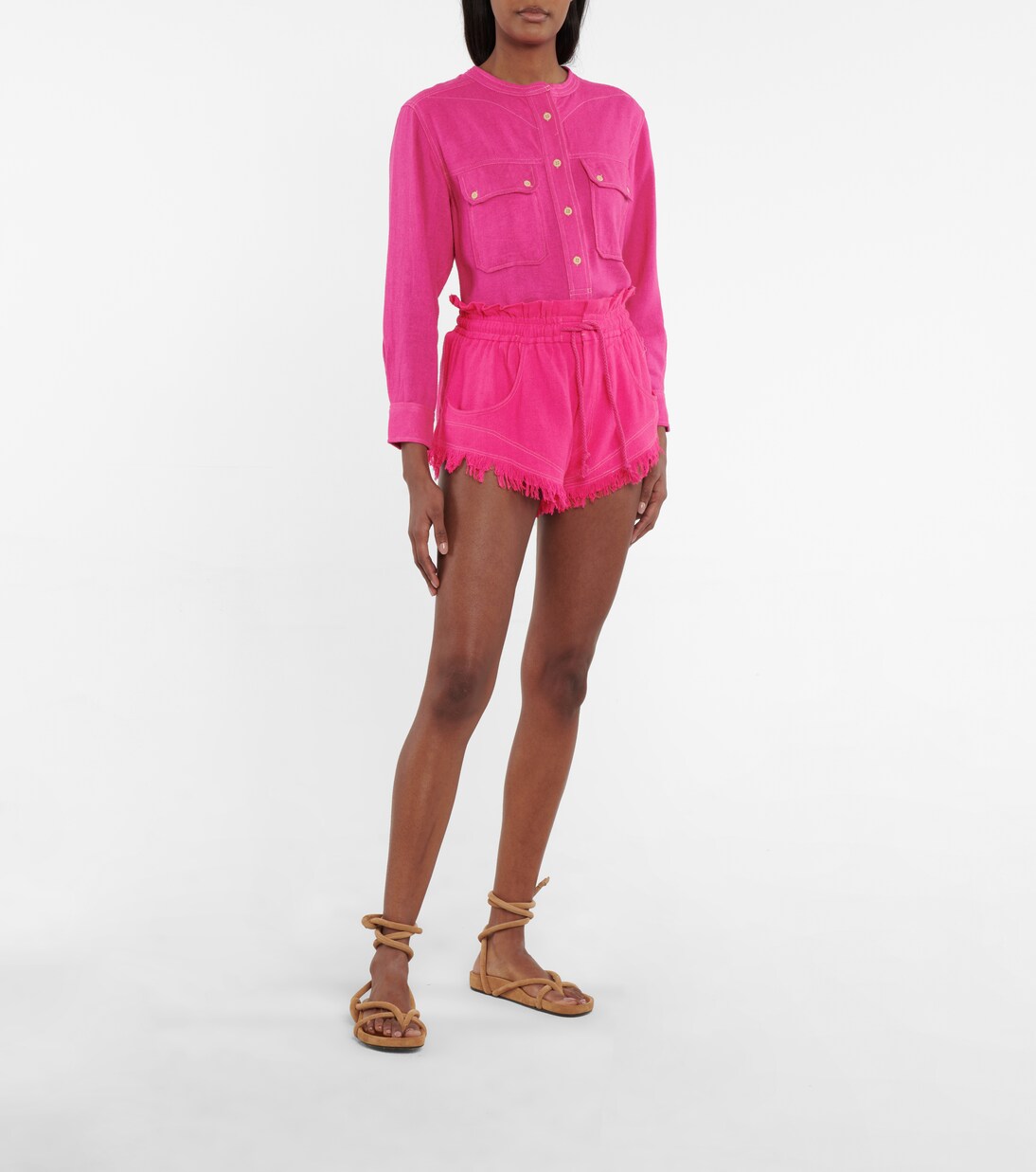 Shorts Talapiz aus Seiden-Twill | Marant Etoile