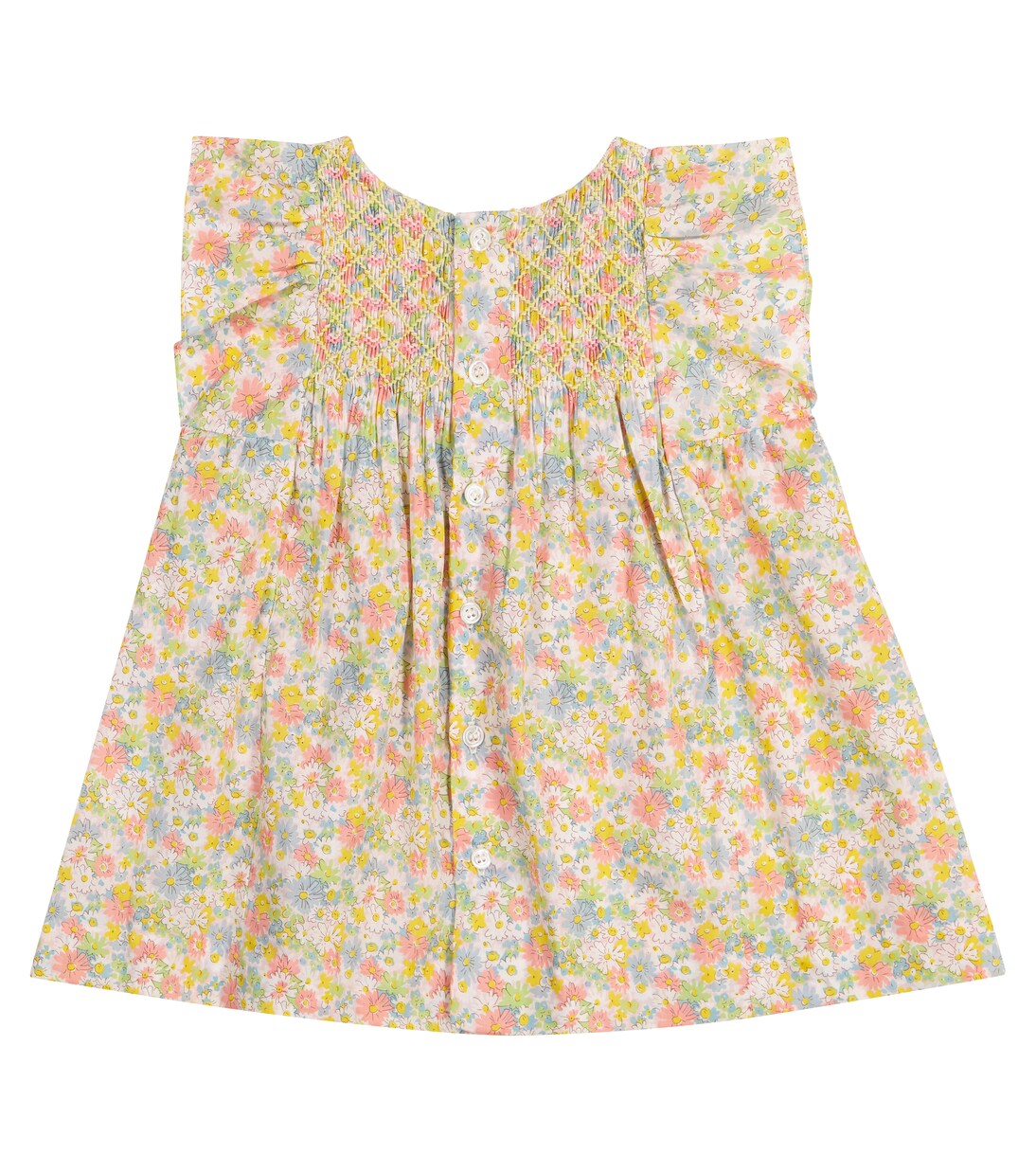 Baby Calais Liberty floral cotton dress | Bonpoint