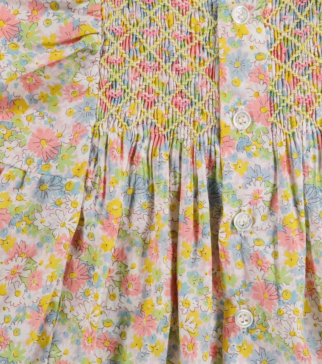 Baby Calais Liberty floral cotton dress | Bonpoint