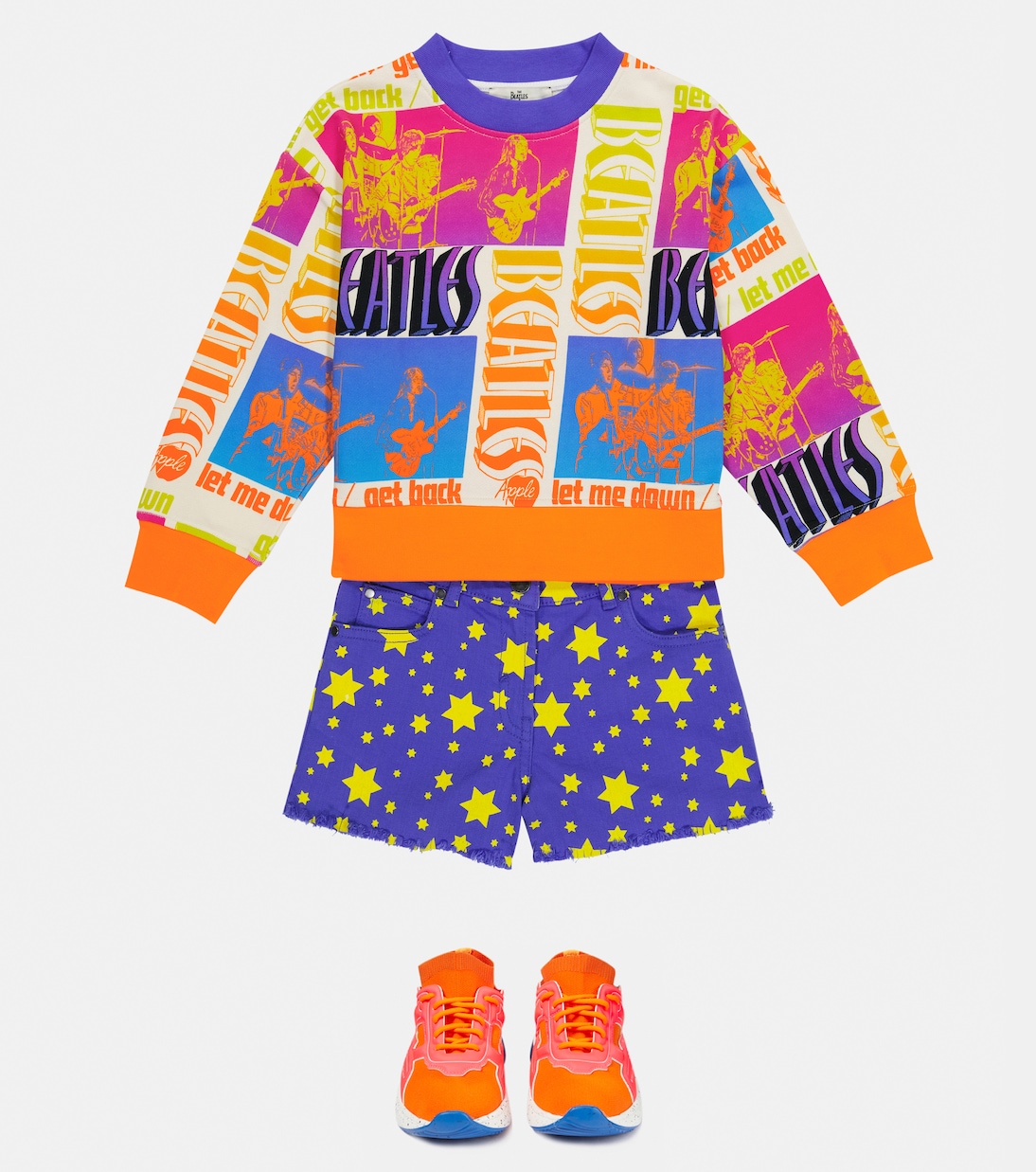 Pull imprimé en coton | Stella McCartney Kids