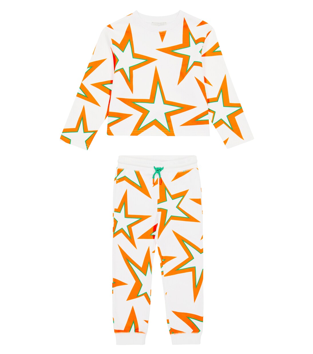 Set of cotton sweatshirt and sweatpants | Stella McCartney Kids