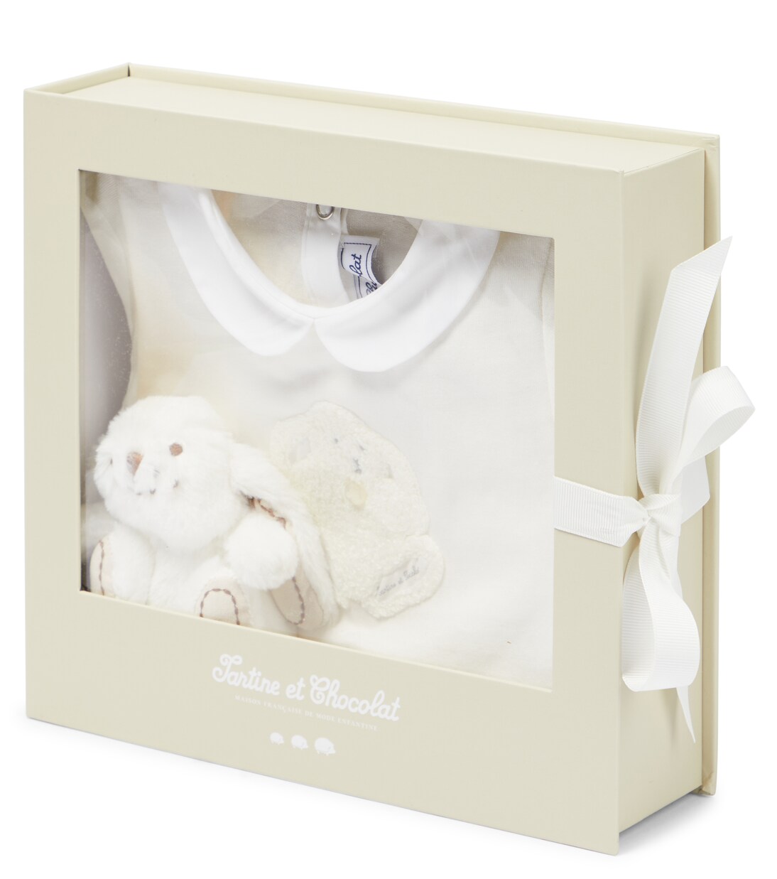 Bébé – Set grenouillère et peluche | Tartine et Chocolat