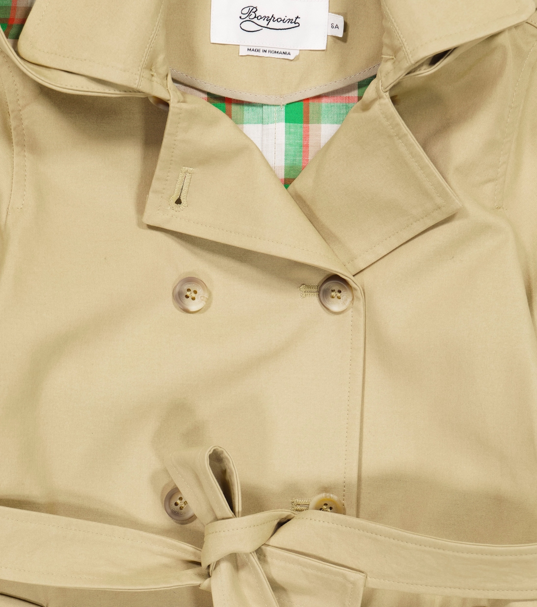 Aida cotton trench coat | Bonpoint