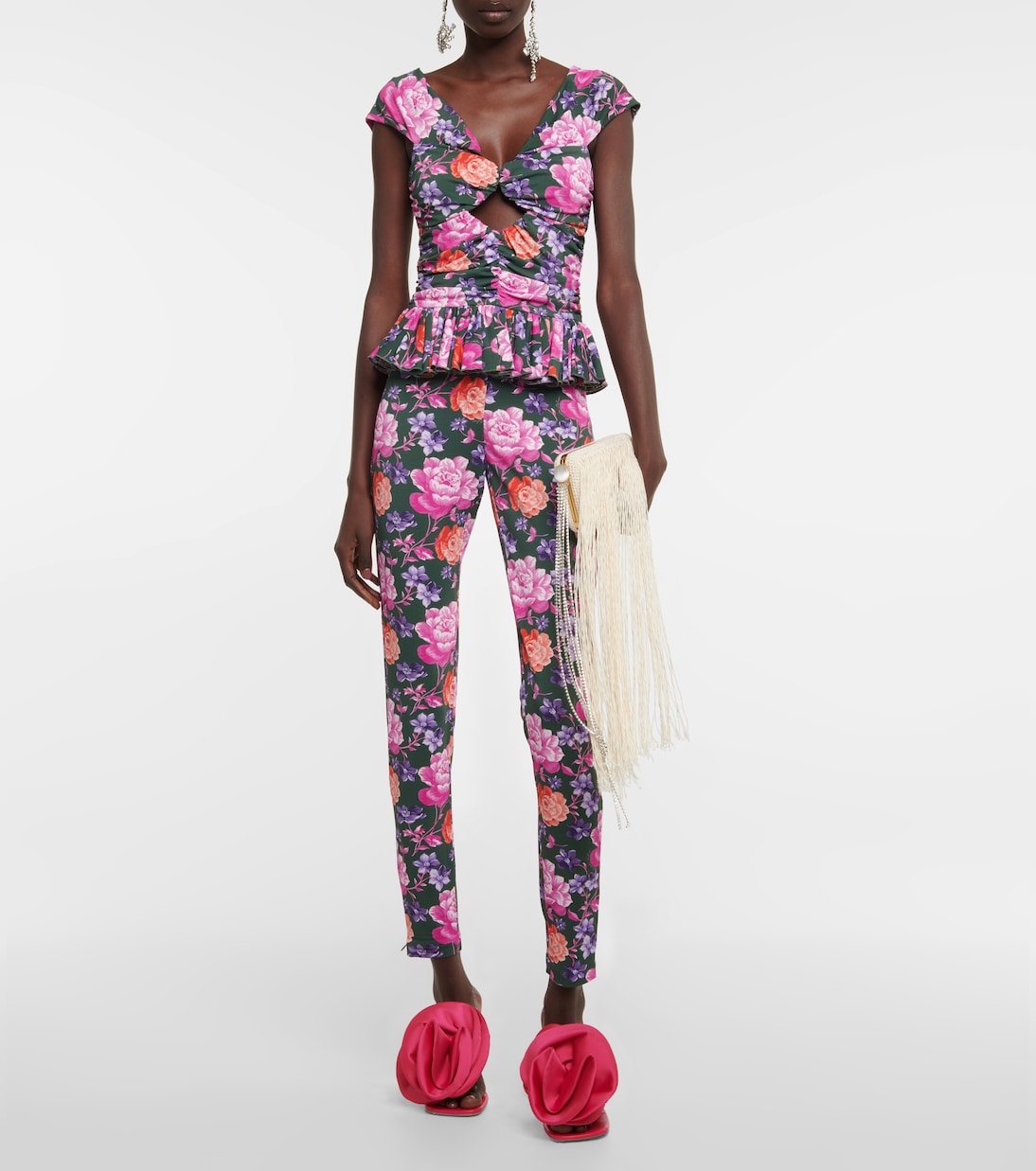 Bedrucktes Off-Shoulder-Top | Magda Butrym