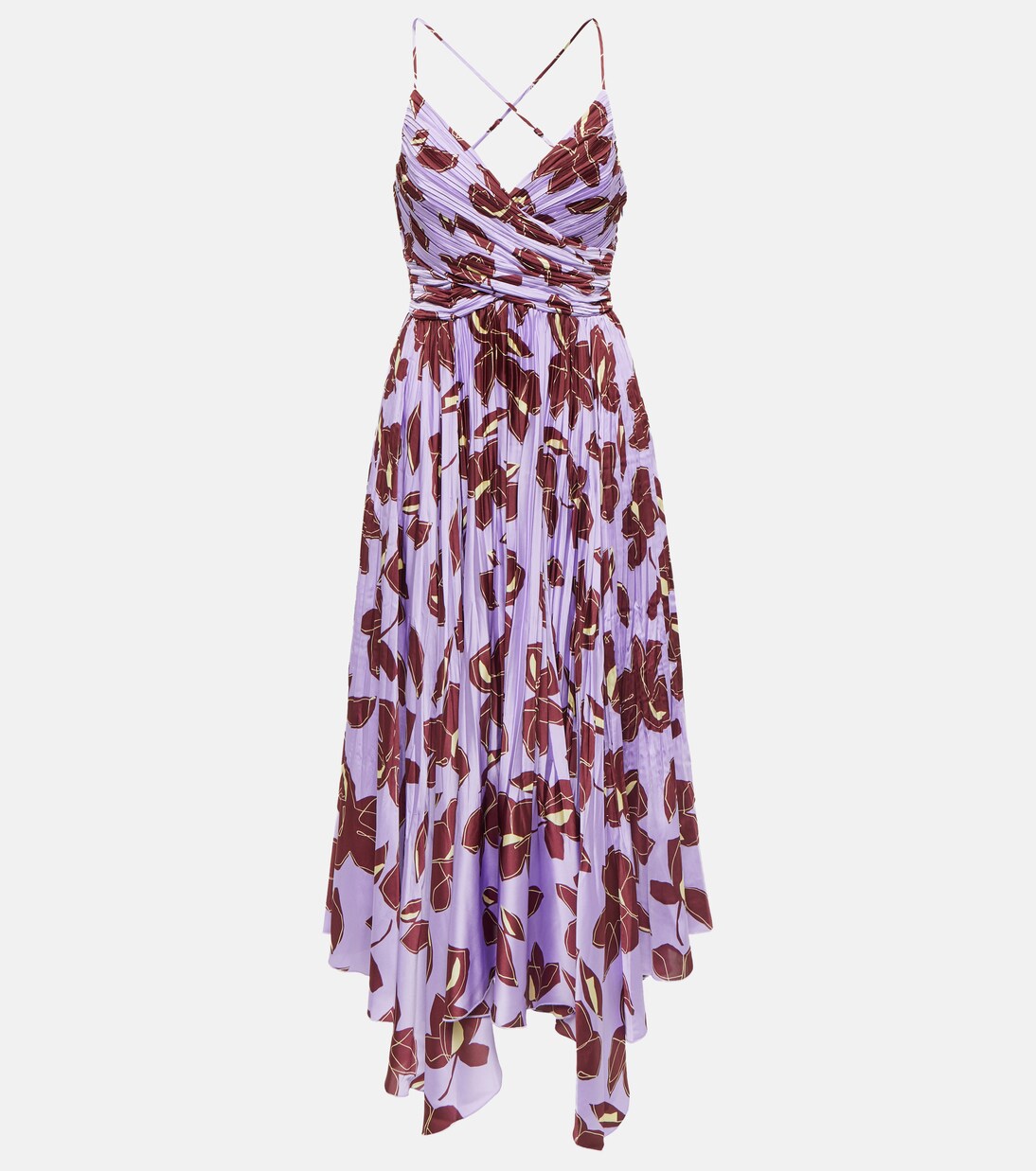 Robe midi Portia à fleurs | Simkhai