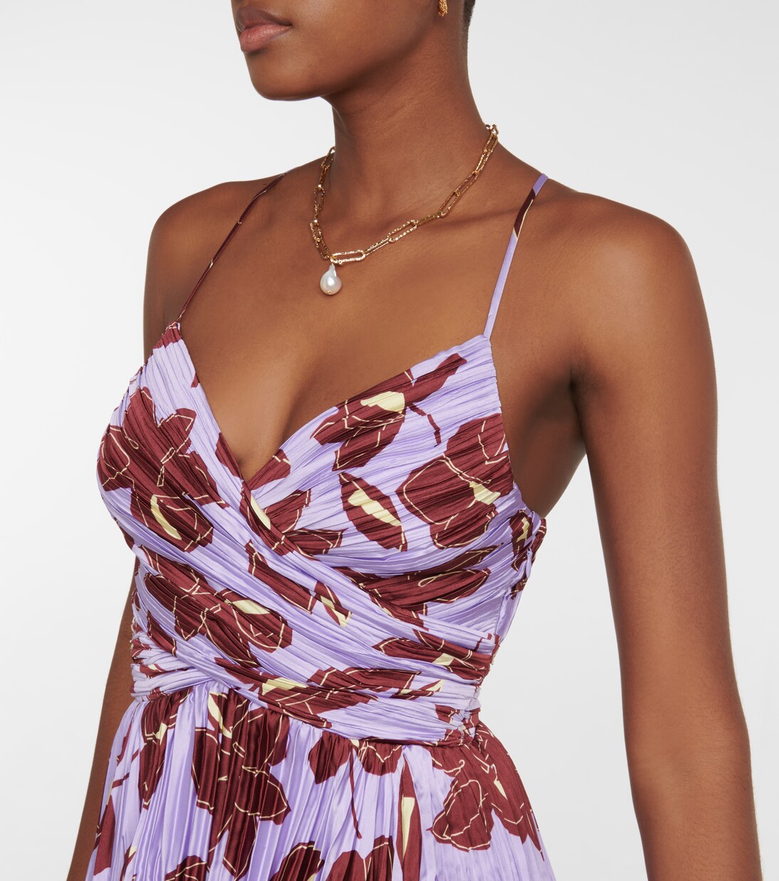 Robe midi Portia à fleurs | Simkhai