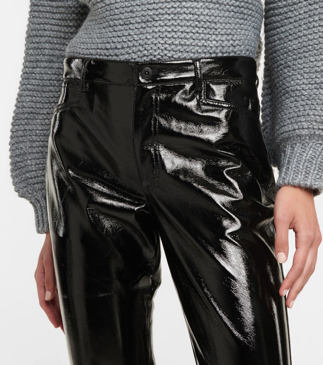 White Label High-Rise Straight Hose | Proenza Schouler