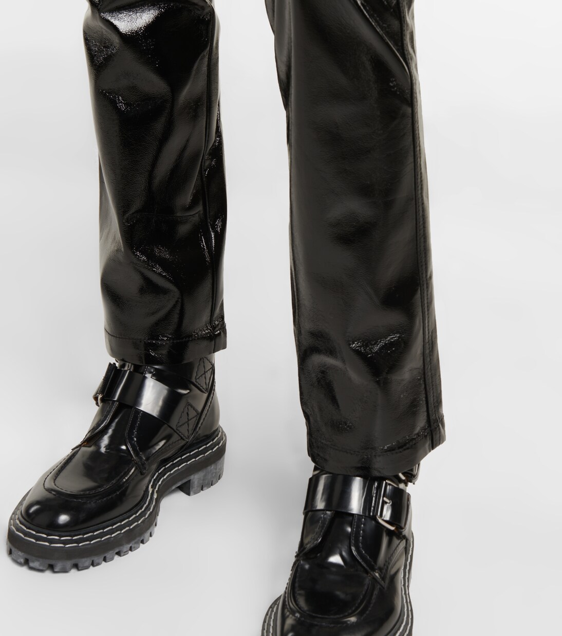 White Label High-Rise Straight Hose | Proenza Schouler