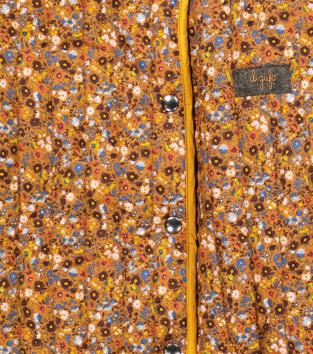 Floral cotton jacket | Il Gufo