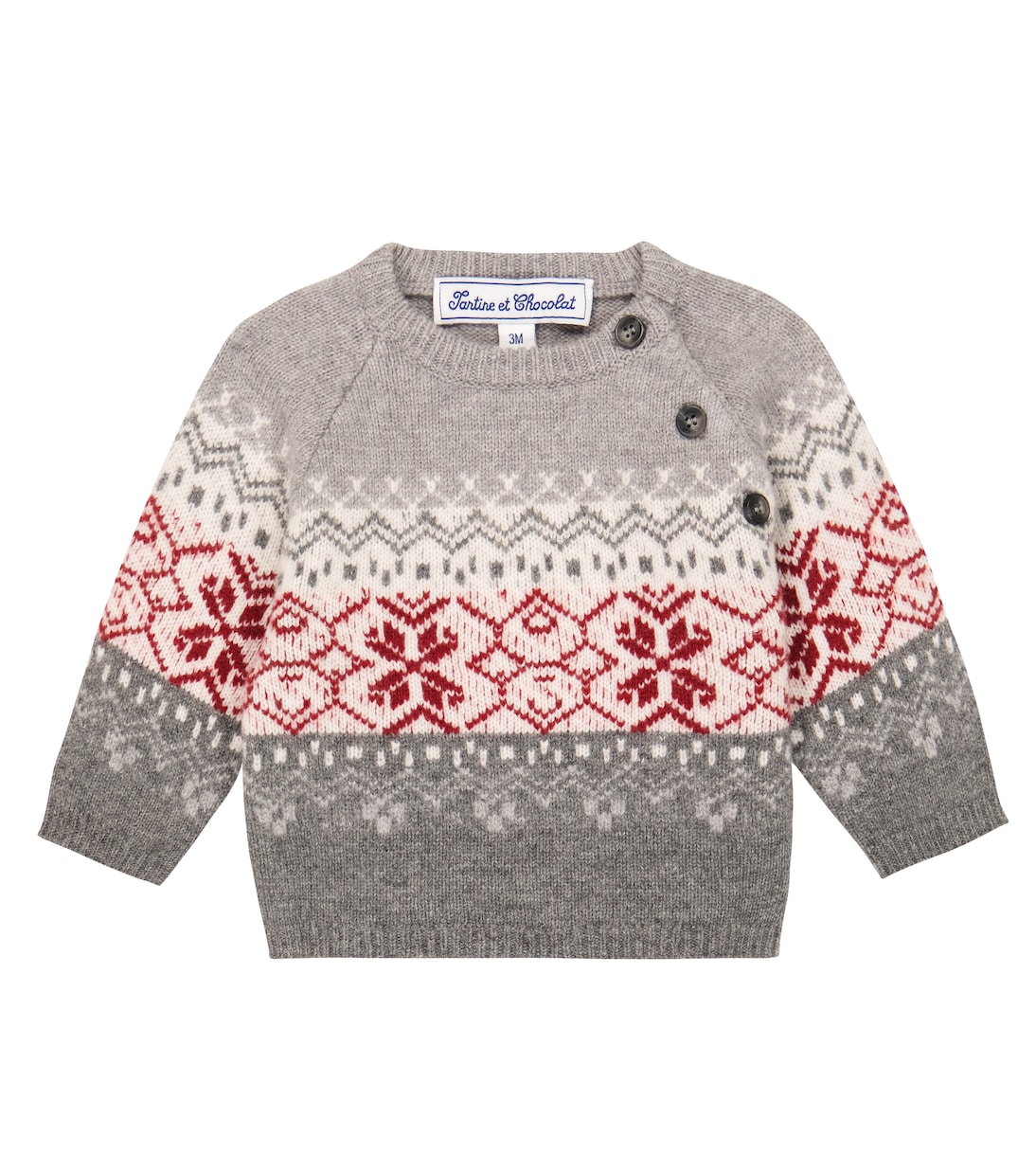 Baby Pullover aus Wolle | Tartine et Chocolat