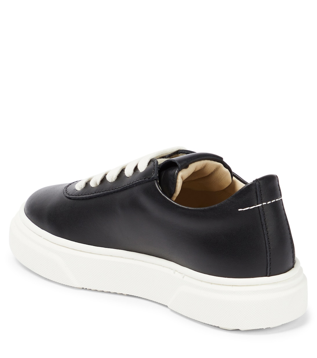 Logo leather sneakers | MM6 Maison Margiela Kids