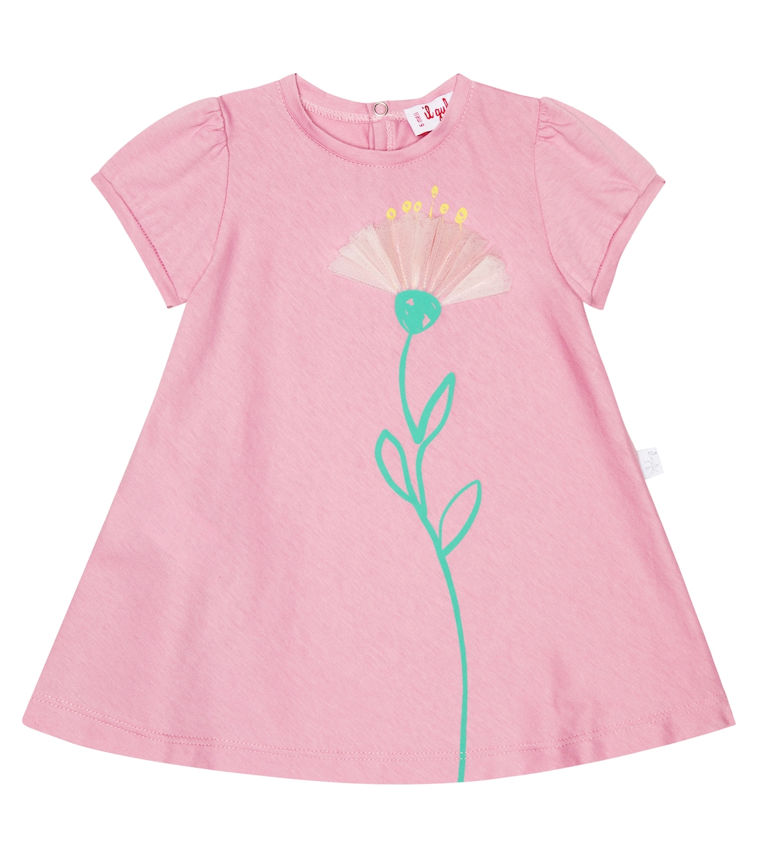 Baby Kleid aus Baumwoll-Jersey | Il Gufo