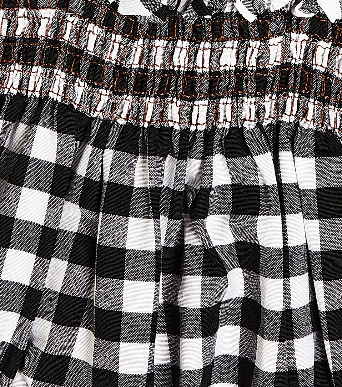 Baby Vichy checked cotton playsuit | Suncracy