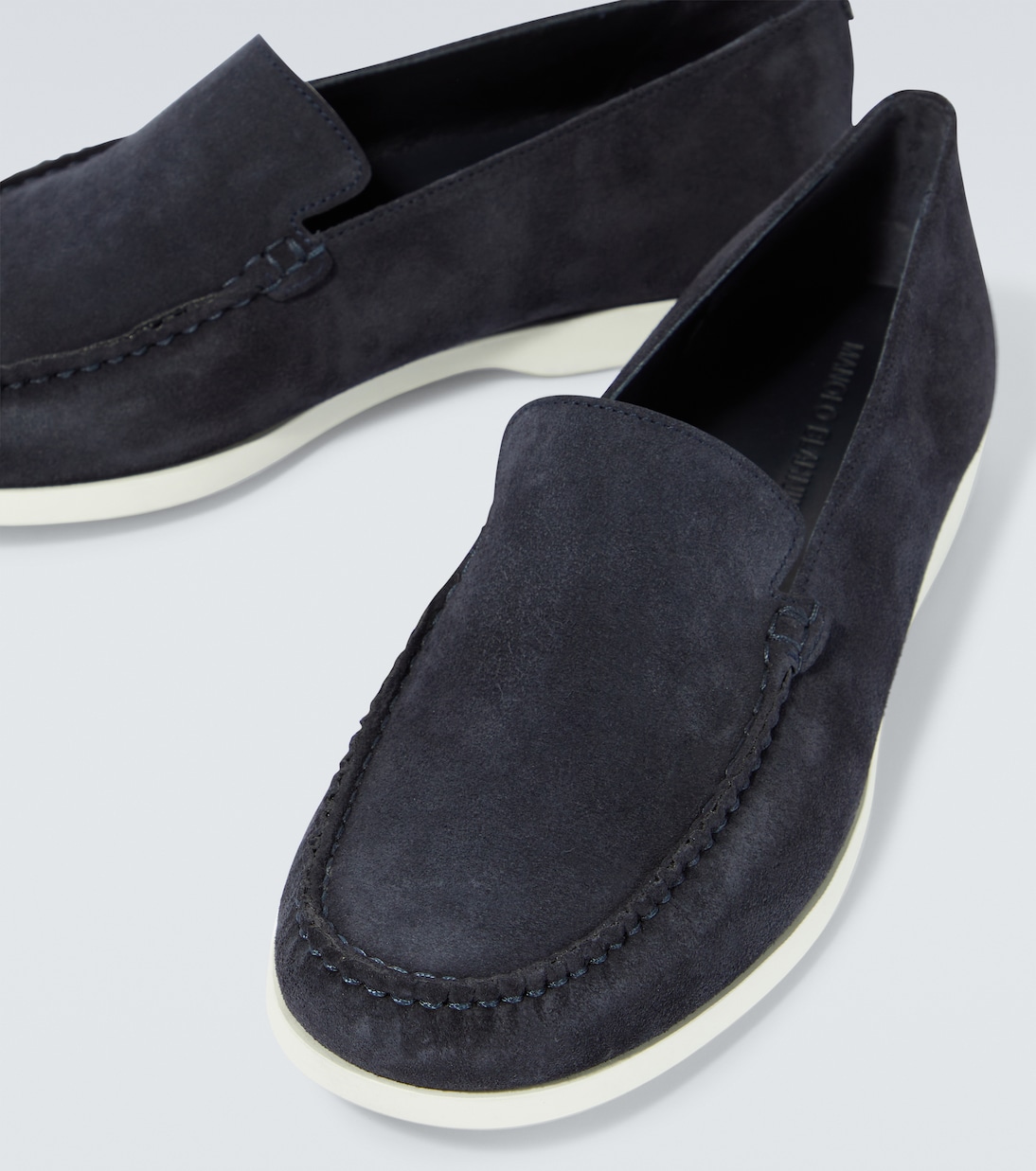 Monaco suede loafers | Manolo Blahnik