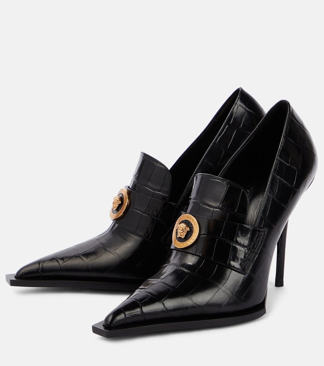 Pumps Medusa aus Lackleder | Versace