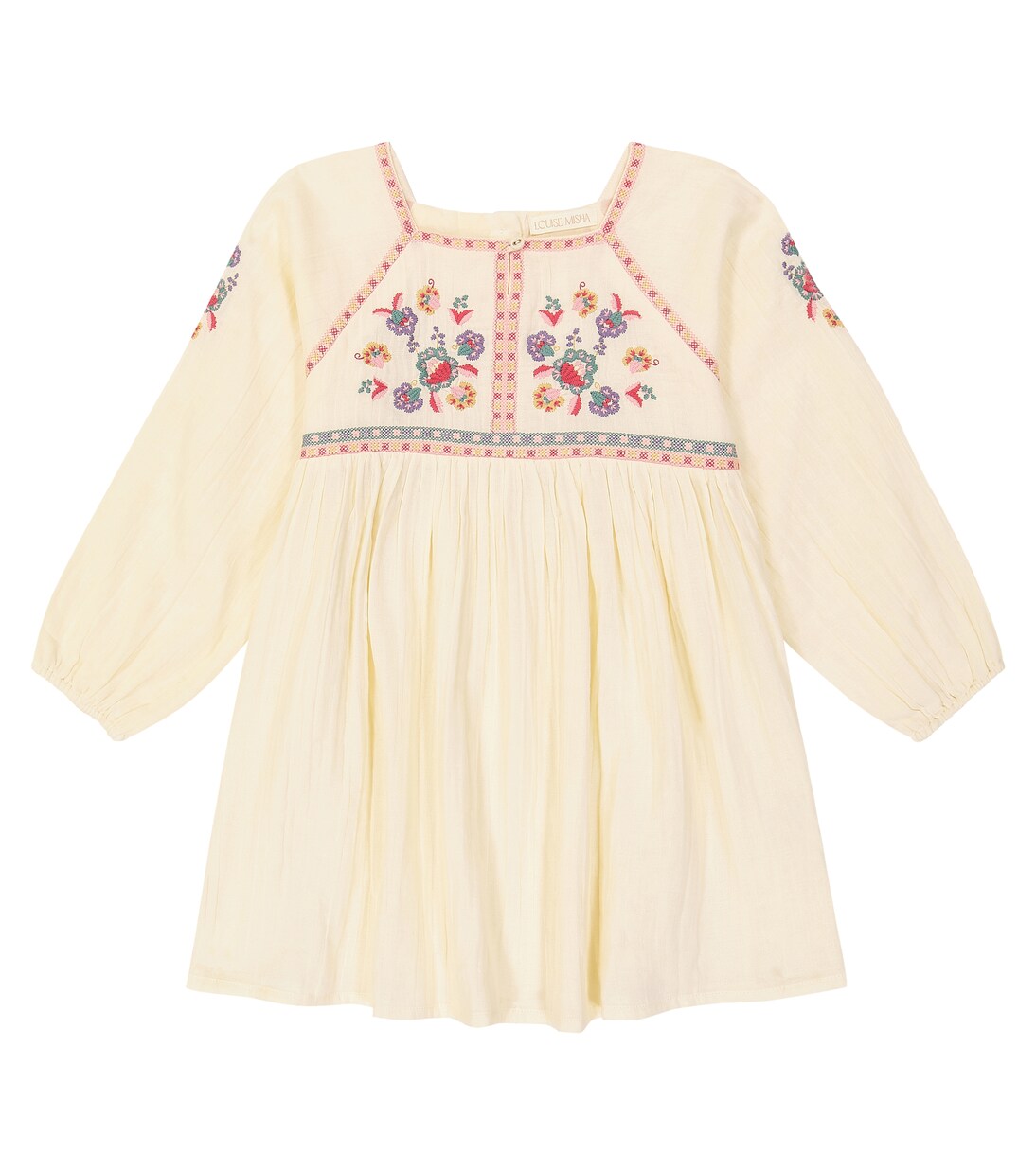 Tulla embroidered cotton dress | Louise Misha