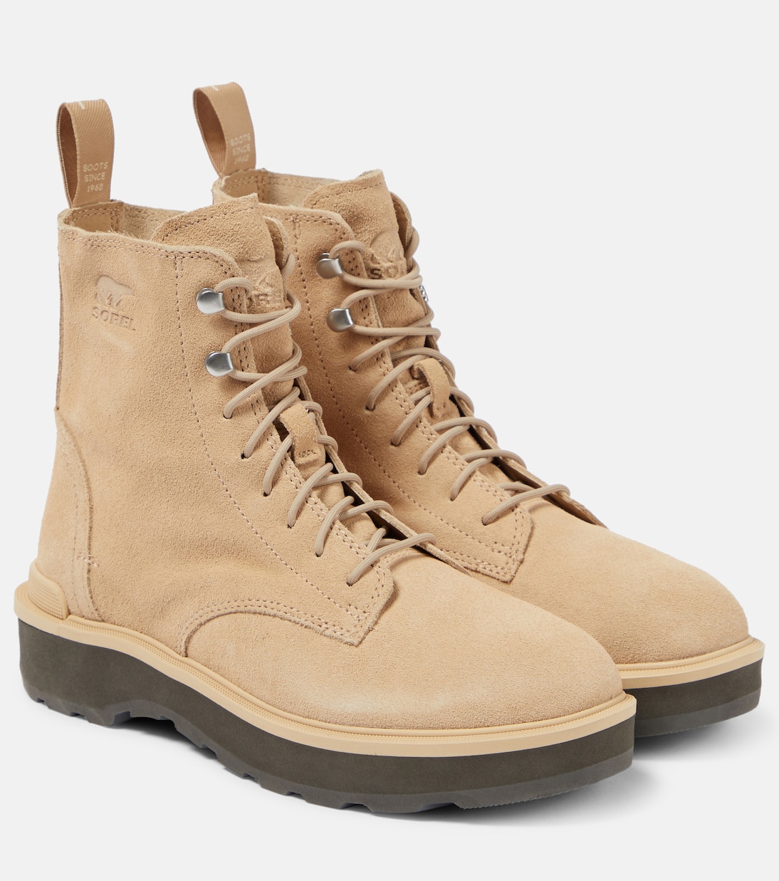 Hi-Line suede lace-up boots | Sorel