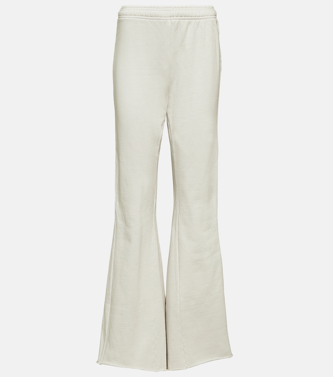 Cotton fleece flared pants | Entire Studios