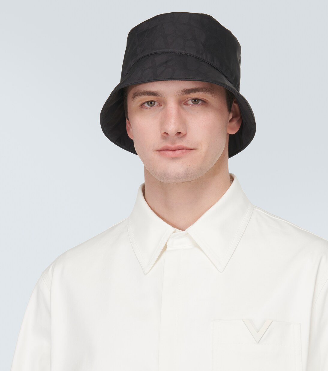 Sombrero de pescador reversible de nylon | Valentino Garavani