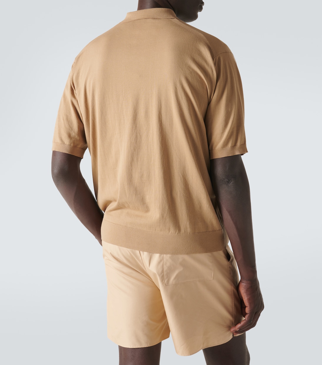 Cotton polo shirt | Auralee