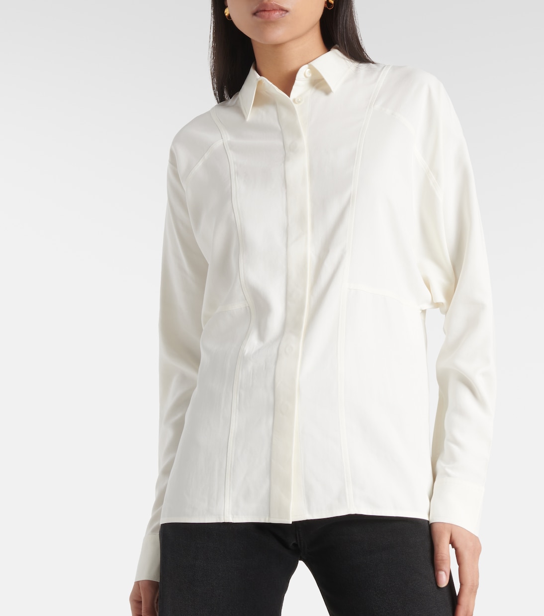 Hemd aus Seide | Toteme