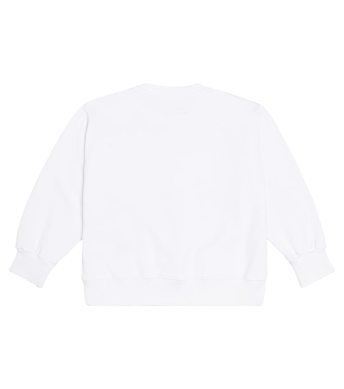 Logo cotton jersey sweatshirt  | MM6 Maison Margiela Kids