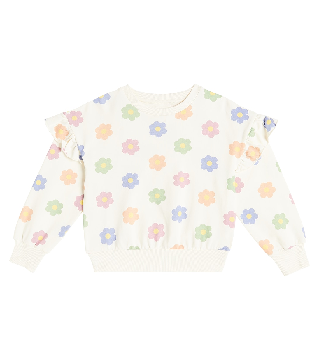 Rancho printed cotton-blend sweatshirt | The New Society
