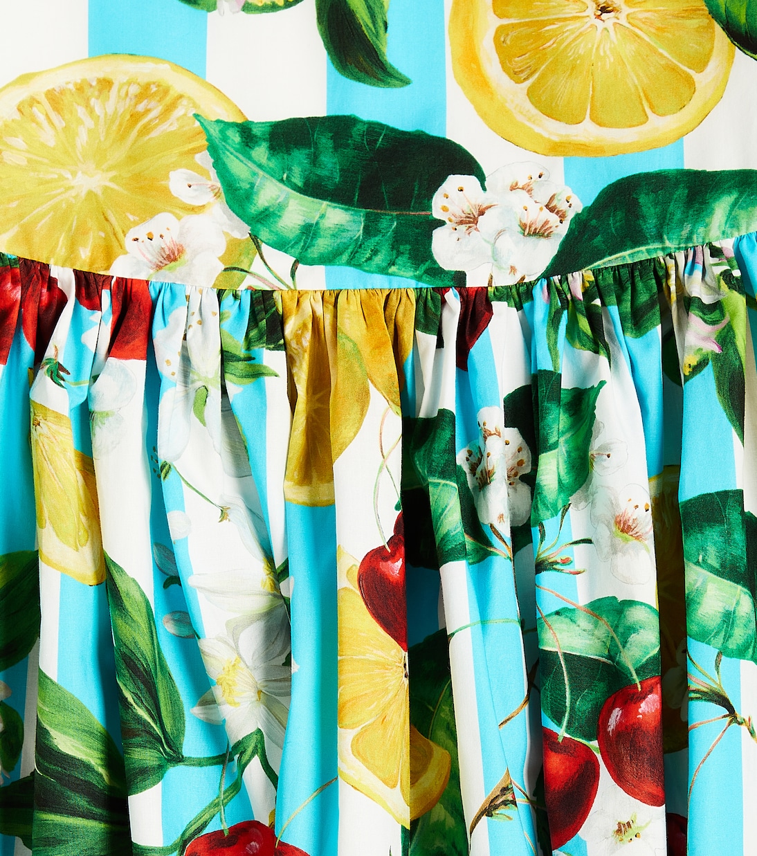 Printed cotton dress | Dolce&Gabbana Kids