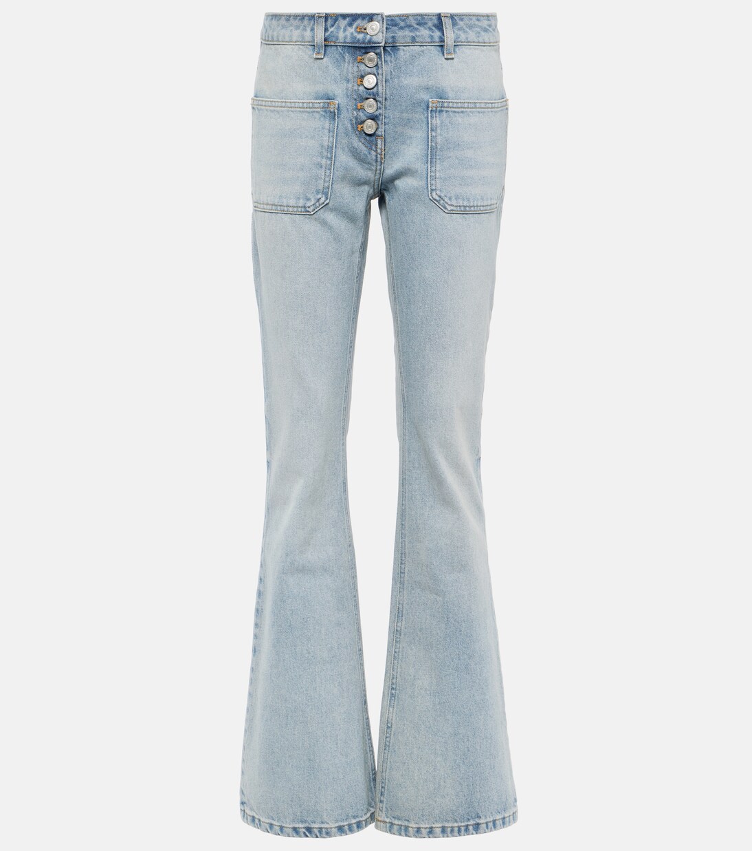 Low-rise bootcut jeans | Courrèges