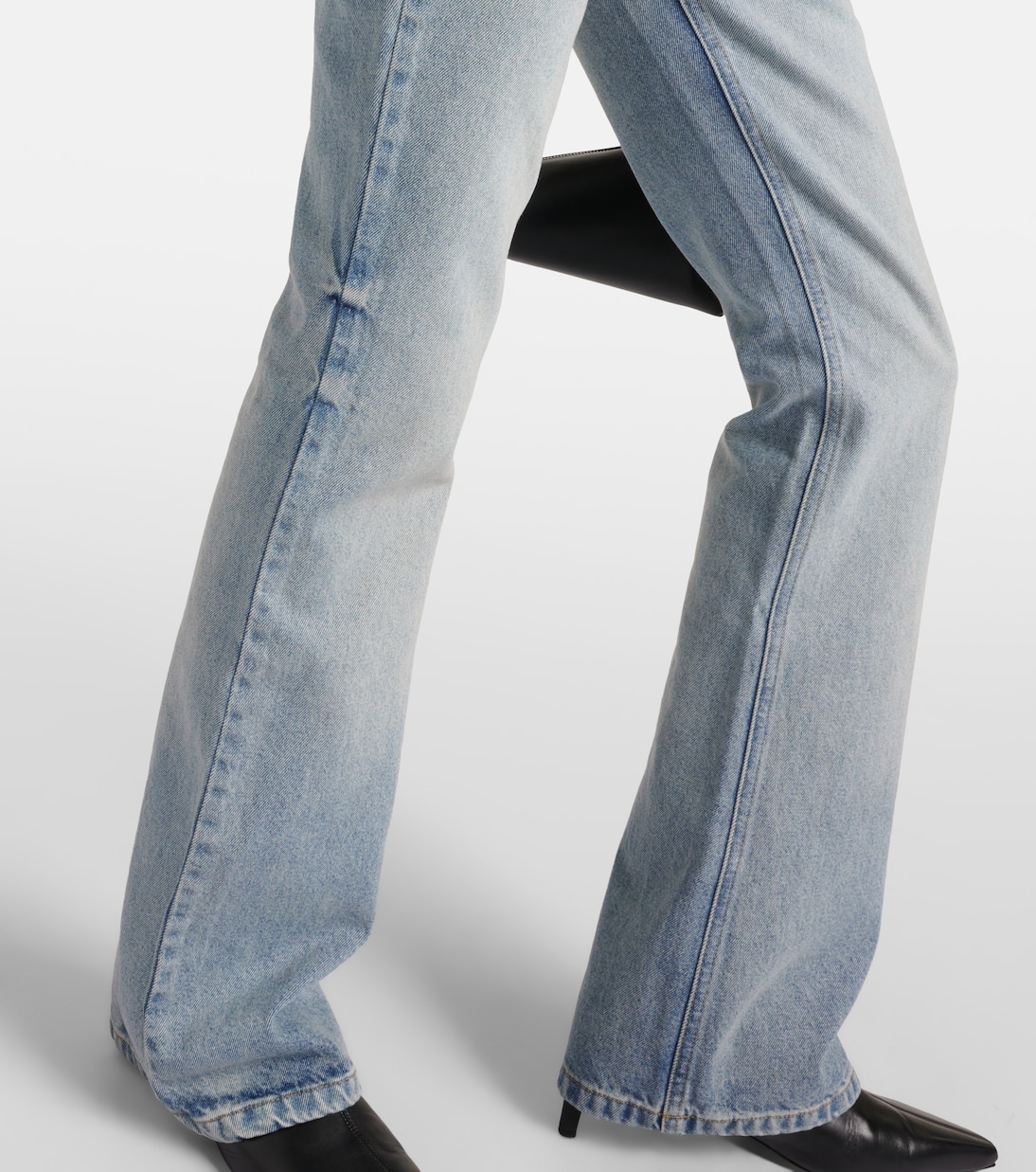 Low-rise bootcut jeans | Courrèges