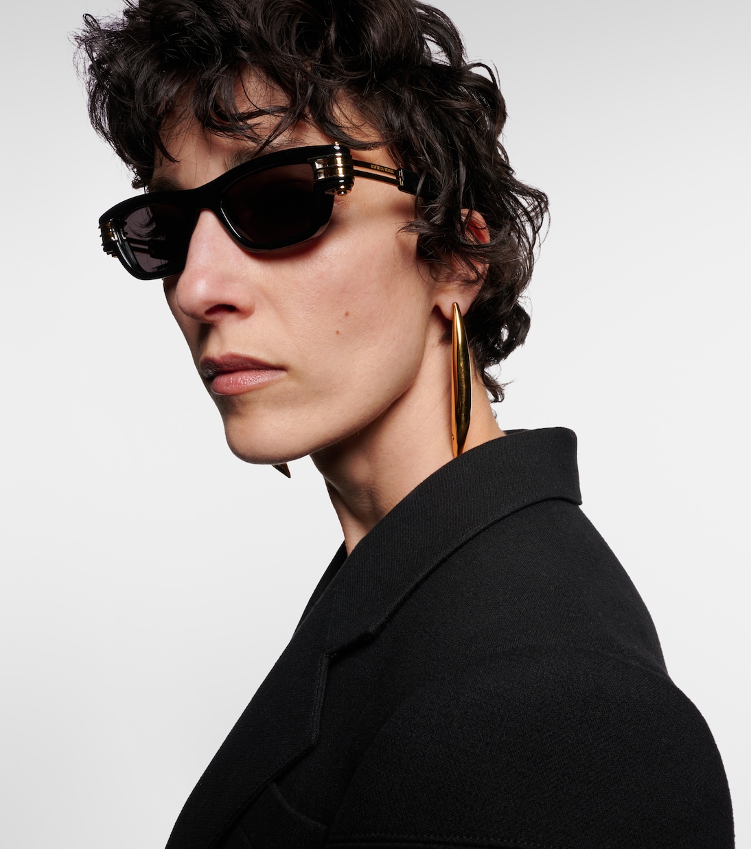 Gafas de sol rectangulares Bolt | Bottega Veneta