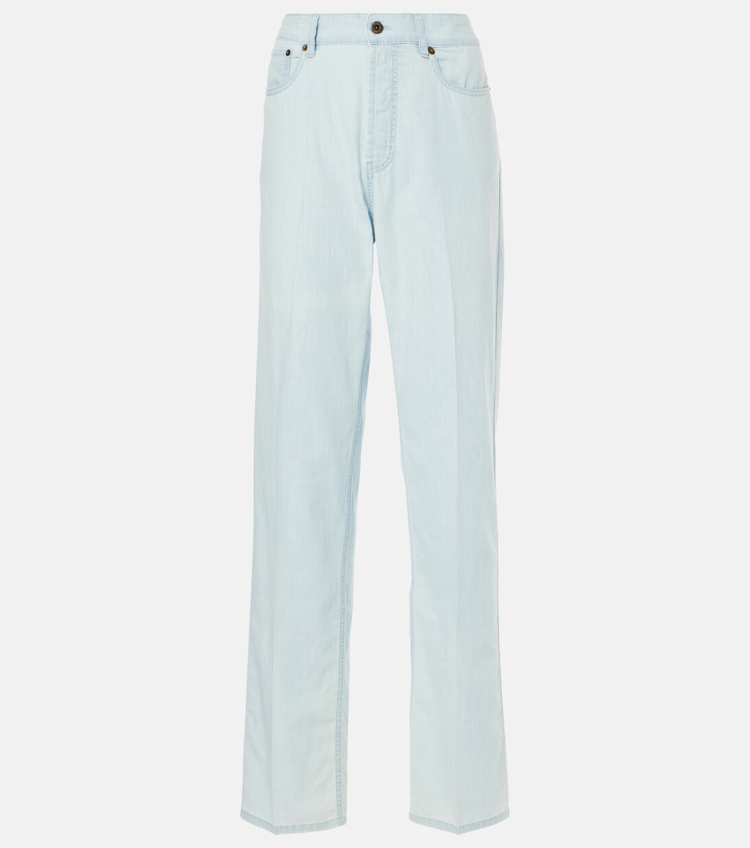Low-Rise Straight Jeans | Miu Miu