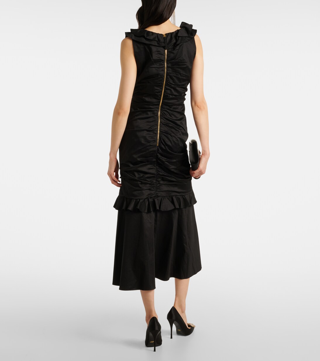 Abito midi in misto cotone  | Carolina Herrera