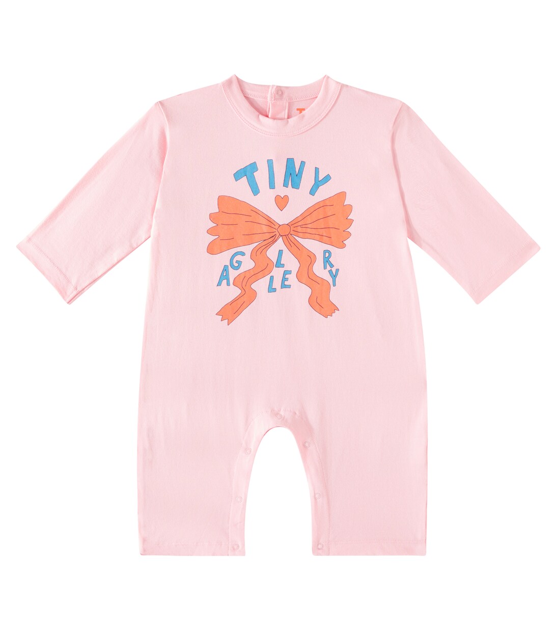 Baby Tiny Bow cotton onesie | Tinycottons