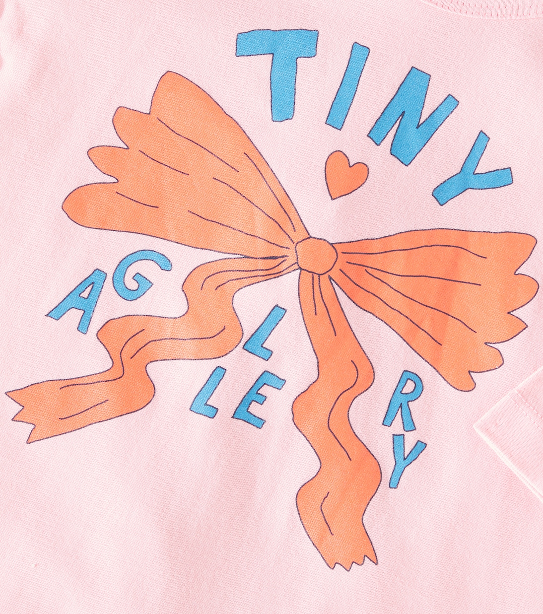 Baby Tiny Bow cotton onesie | Tinycottons