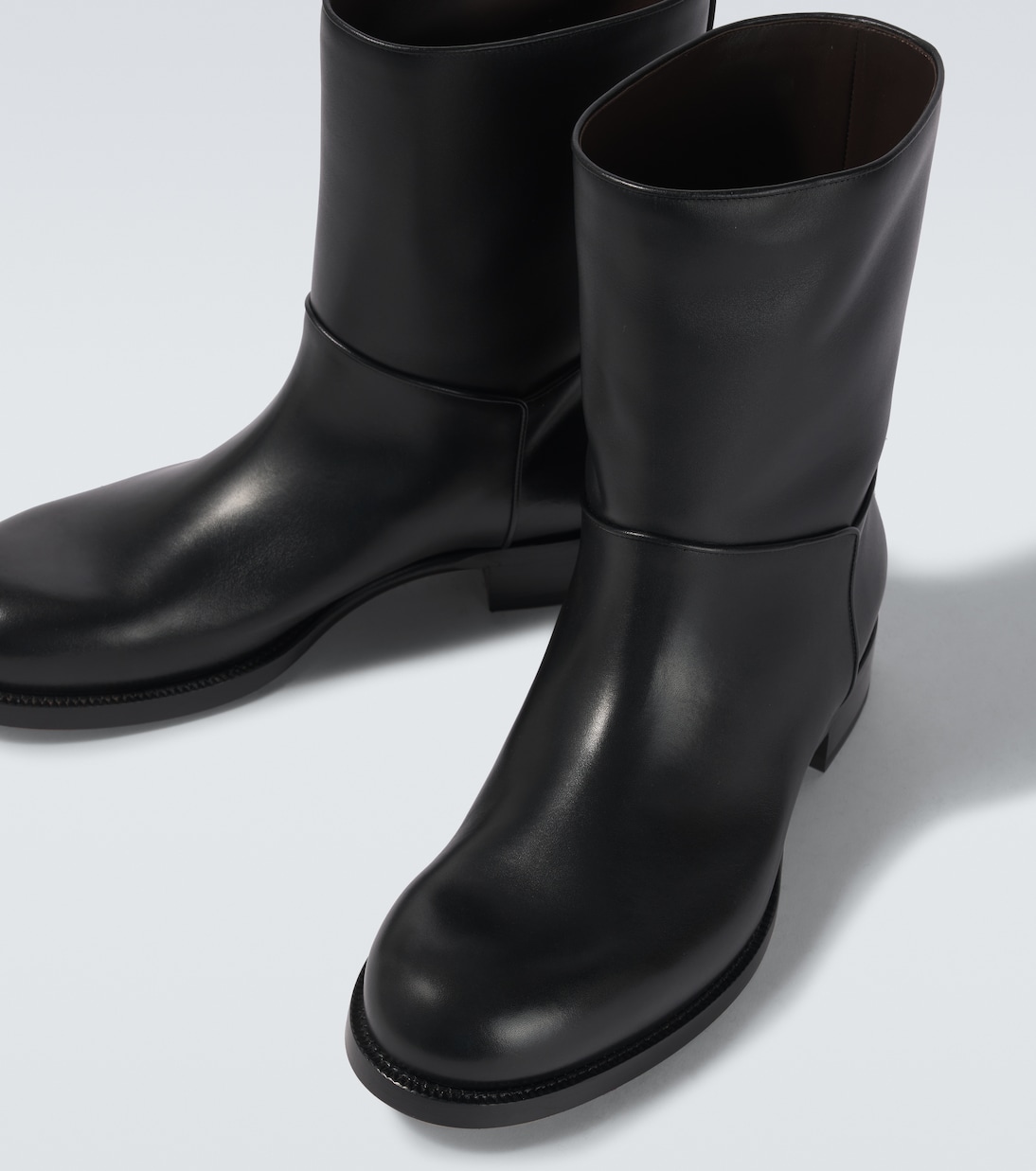 Nobilis leather ankle boots | The Row