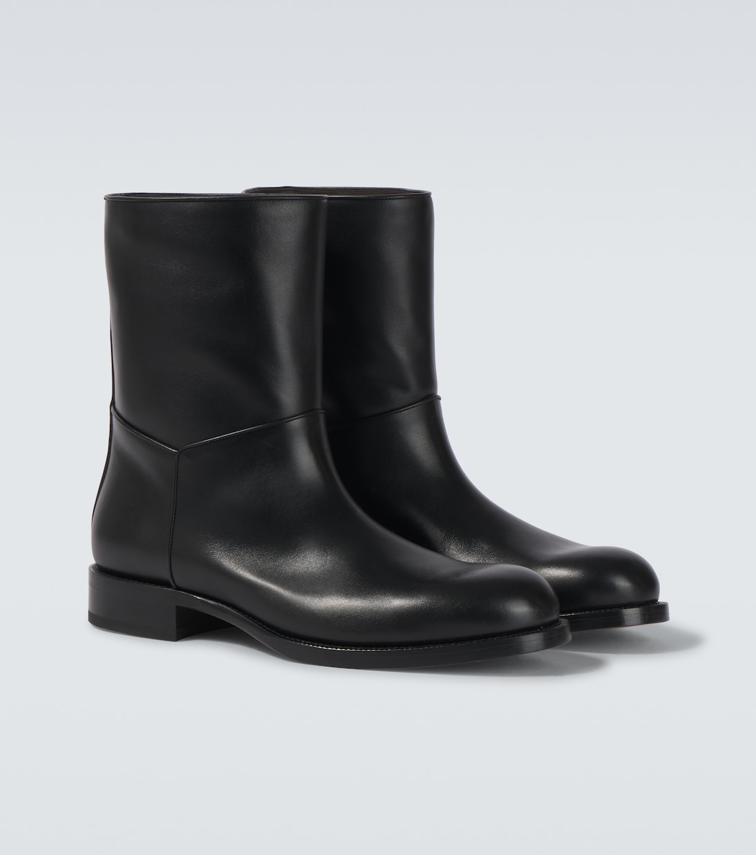 Nobilis leather ankle boots | The Row