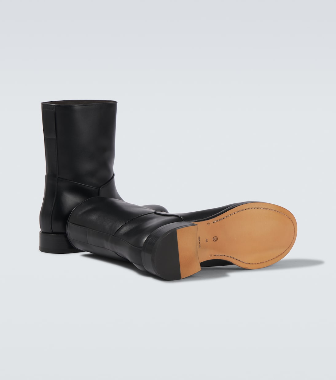 Nobilis leather ankle boots | The Row