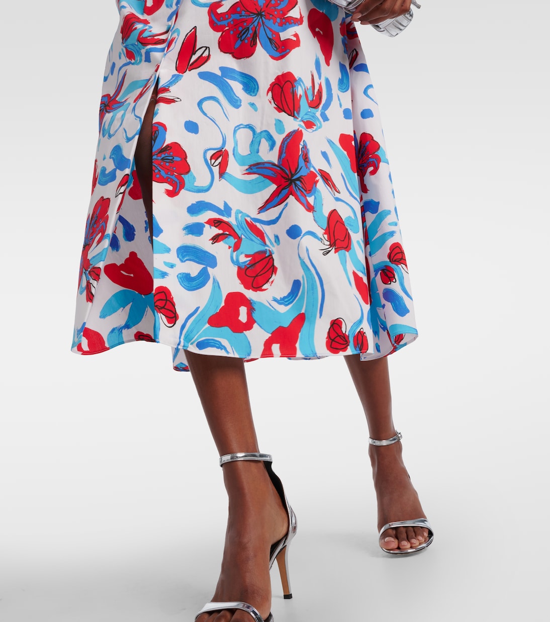 Robe midi Heather en coton mélangé | Diane von Furstenberg