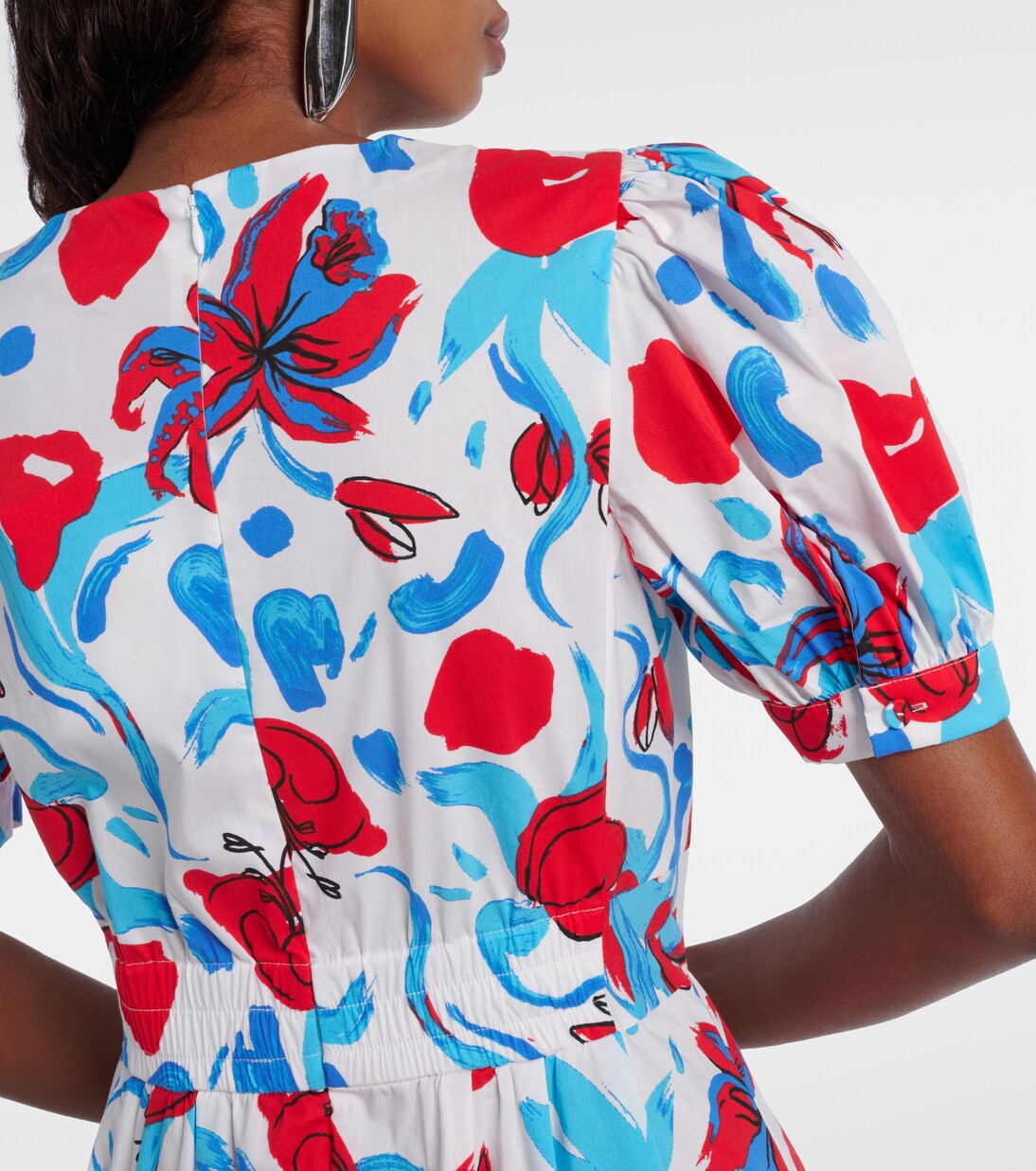 Robe midi Heather en coton mélangé | Diane von Furstenberg