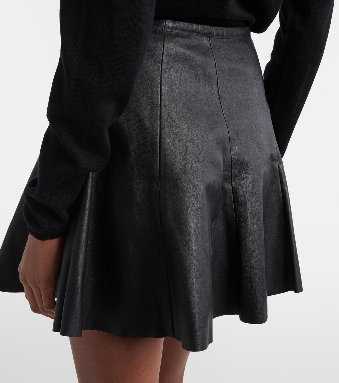 Minifalda Mila de piel | Stouls