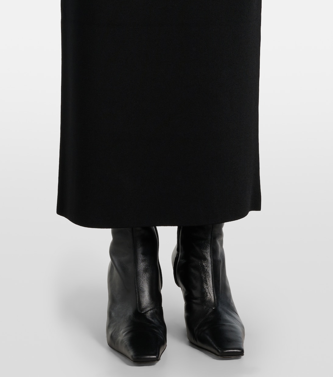 Maxikleid Kylie mit Leder | Acne Studios