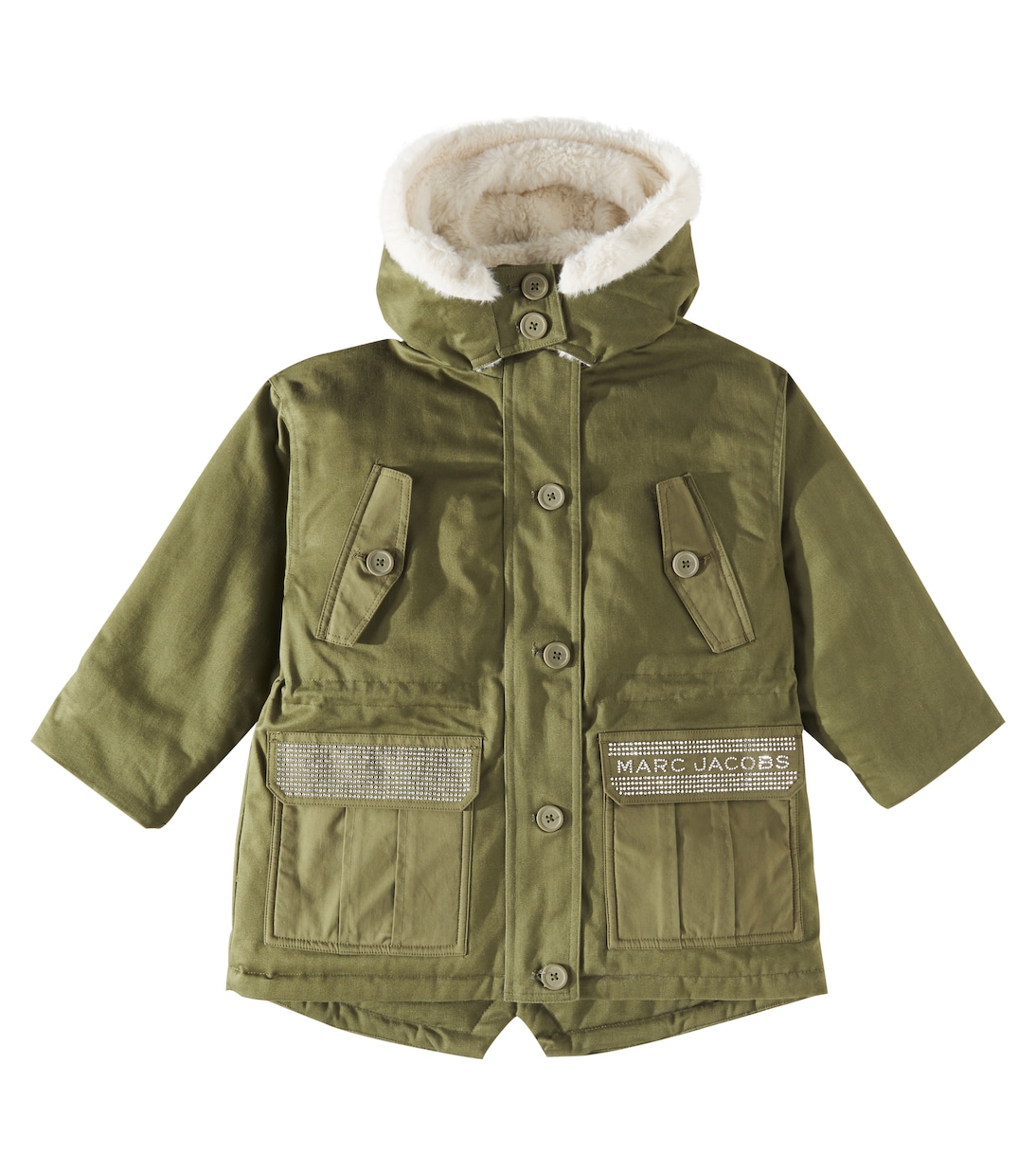 Cargo Couture embellished parka | Marc Jacobs Kids