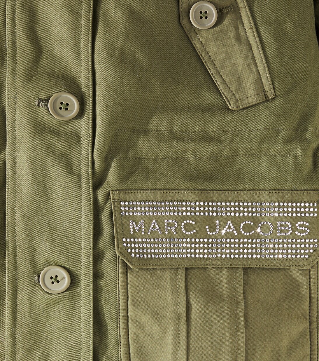 Cargo Couture embellished parka | Marc Jacobs Kids