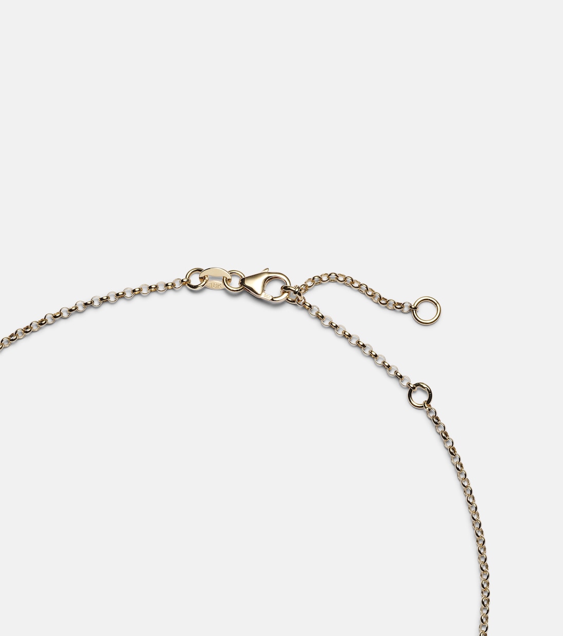 Halskette True Love aus 18kt Gelbgold mit Emaille | FoundRae