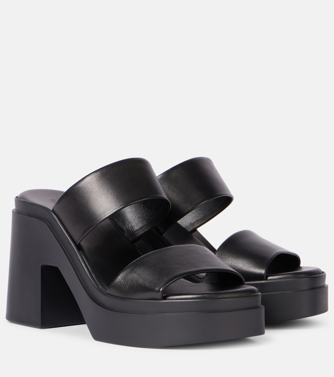 Plateausandalen Next 110 aus Leder | Clergerie